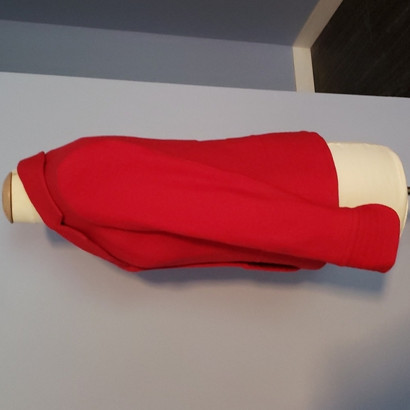 Pendleton red button up pea coat size small - Picture 2 of 8